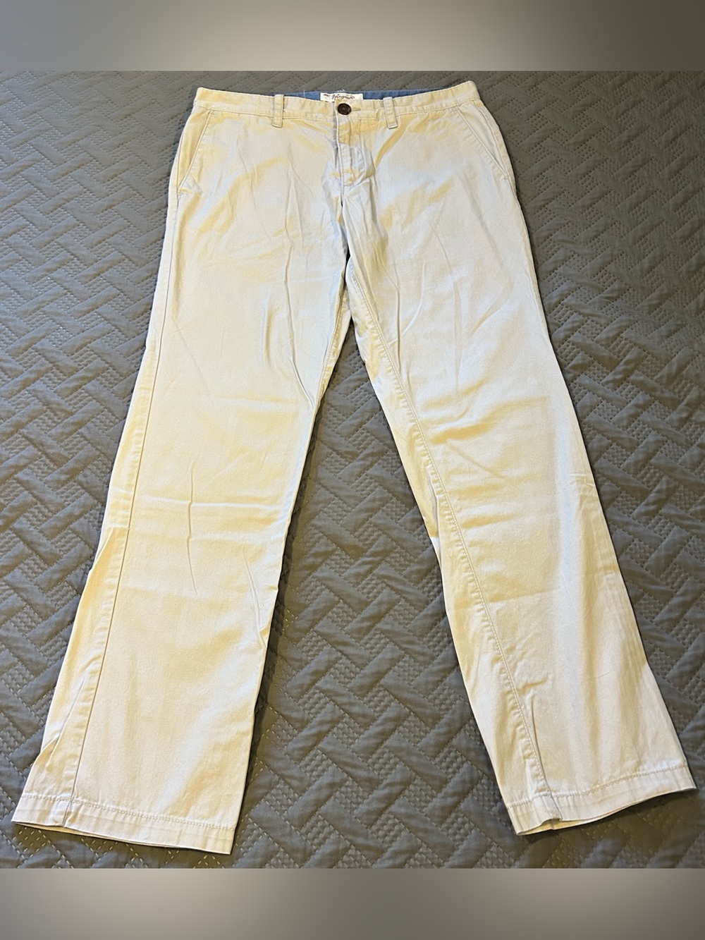 Original Penguin Men's light gray Chino Pants Size 33X32